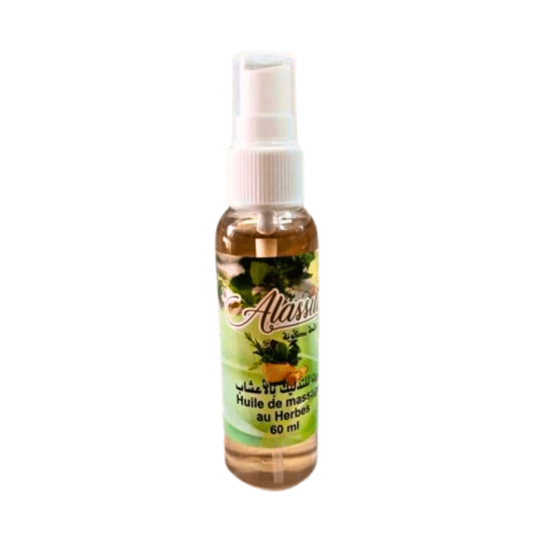 Huile de Massage aux Herbes 60ml – Packs 6, 12, 24-Huile-magouna-Rostiy