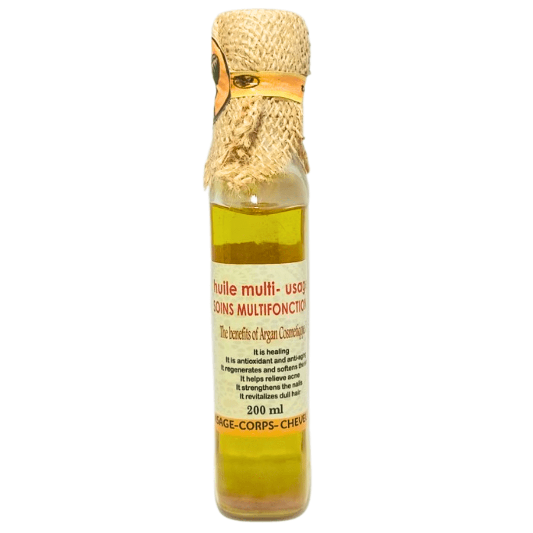 Huile de Massage Multi - usages Argan 100ml Naturelle - nilabeautys.com