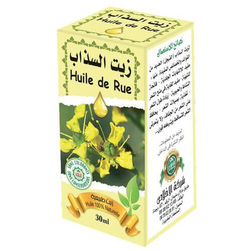 Huile de Rue Officinale 30 ml – Bienfaits et Précautions pack de 6 et 24 pieces-huile-ikhlass-6 huiles-Rostiy