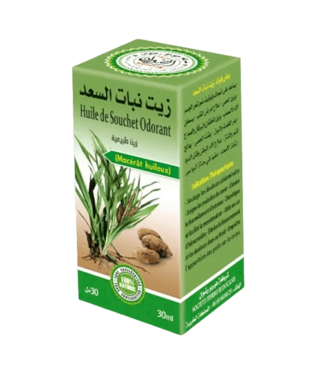 Huile de Souchet Odorant 30 ml – Réduction de la Repousse des Poils, Éclat de la Peau et Bienfaits Digestifs-huile-herboridouane-Rostiy