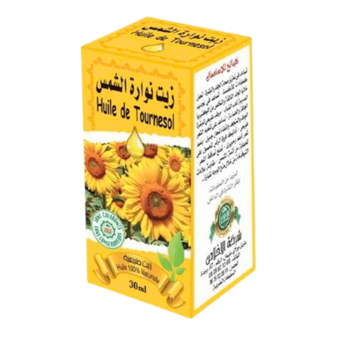 Huile de Tournesol 30ml - Disponibles en packs de 6, 12 et 24-huile-ikhlass-Rostiy