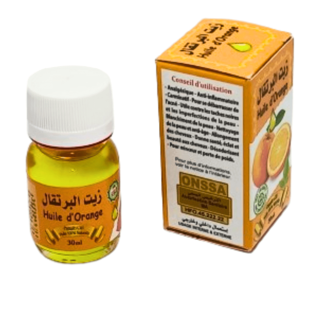 Huile d'Orange 30 ml – Bienfaits Naturels - PACK DE 6, 12, 24-huile-ikhlass-Rostiy