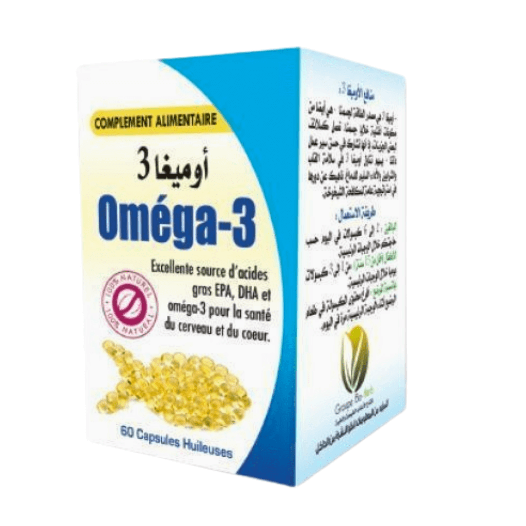 Omega 3 Herbo Ridouane - 3 Capsules pour le Bien-être-herbe-herboridouane-Rostiy