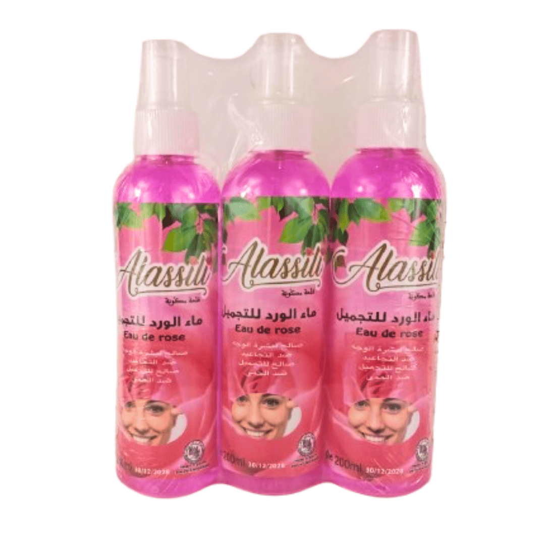 Pack Eau de Rose Distillée du Maroc - Trio Maa Ward - nilabeautys.com