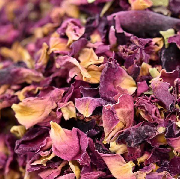 Pétales de Rose de Damas Séchés 50g, 100g, 200g