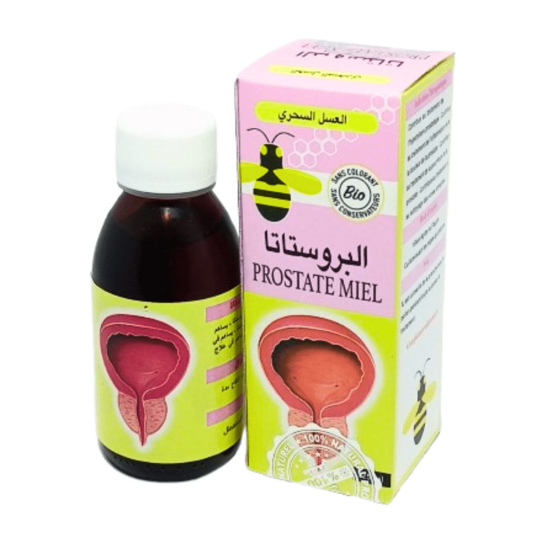 Prostate Miel Naturel Maroc 125ml – Santé Masculine - nilabeautys.com