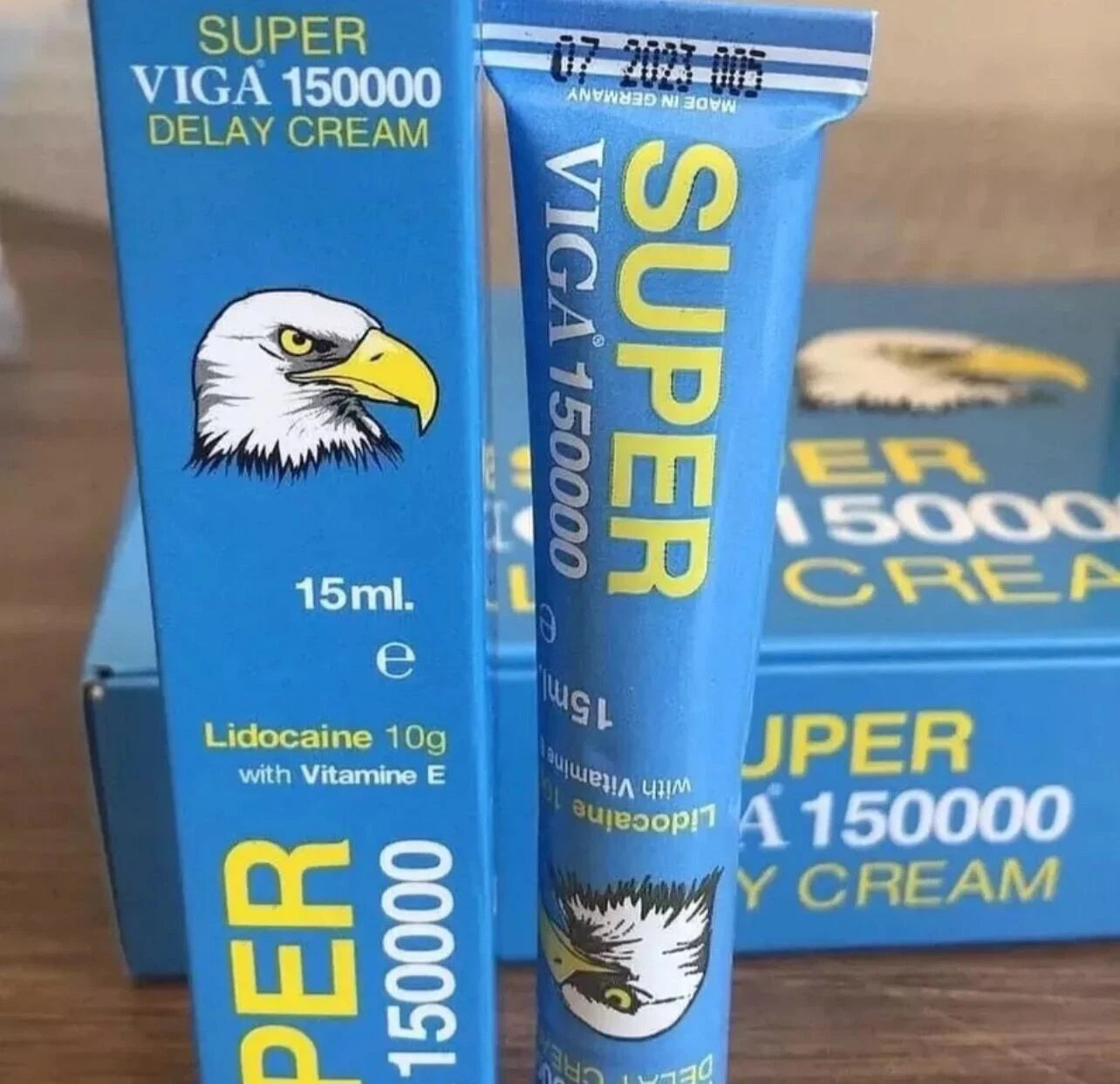 Crème Viga 150000 pour Hommes – Crème Retardatrice Longue Durée 100% Naturelle