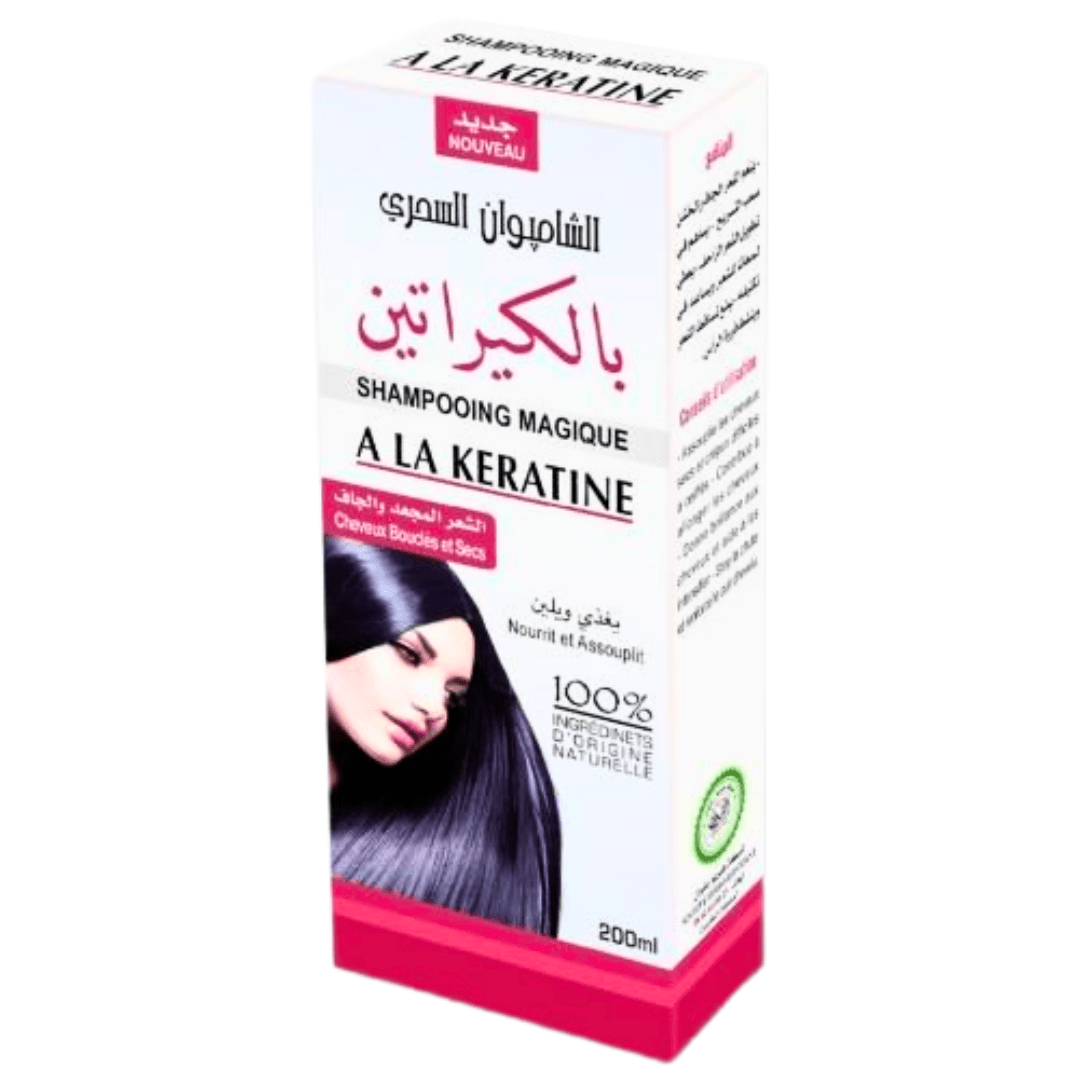 Shampoing Lisse à la Kératine 200ml-Shampooing-ikhlass-Rostiy