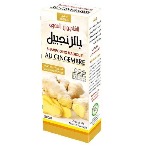 Shampooing Gingembre 200ml – Packs 6, 12, 24-Shampooing-ikhlass-Rostiy
