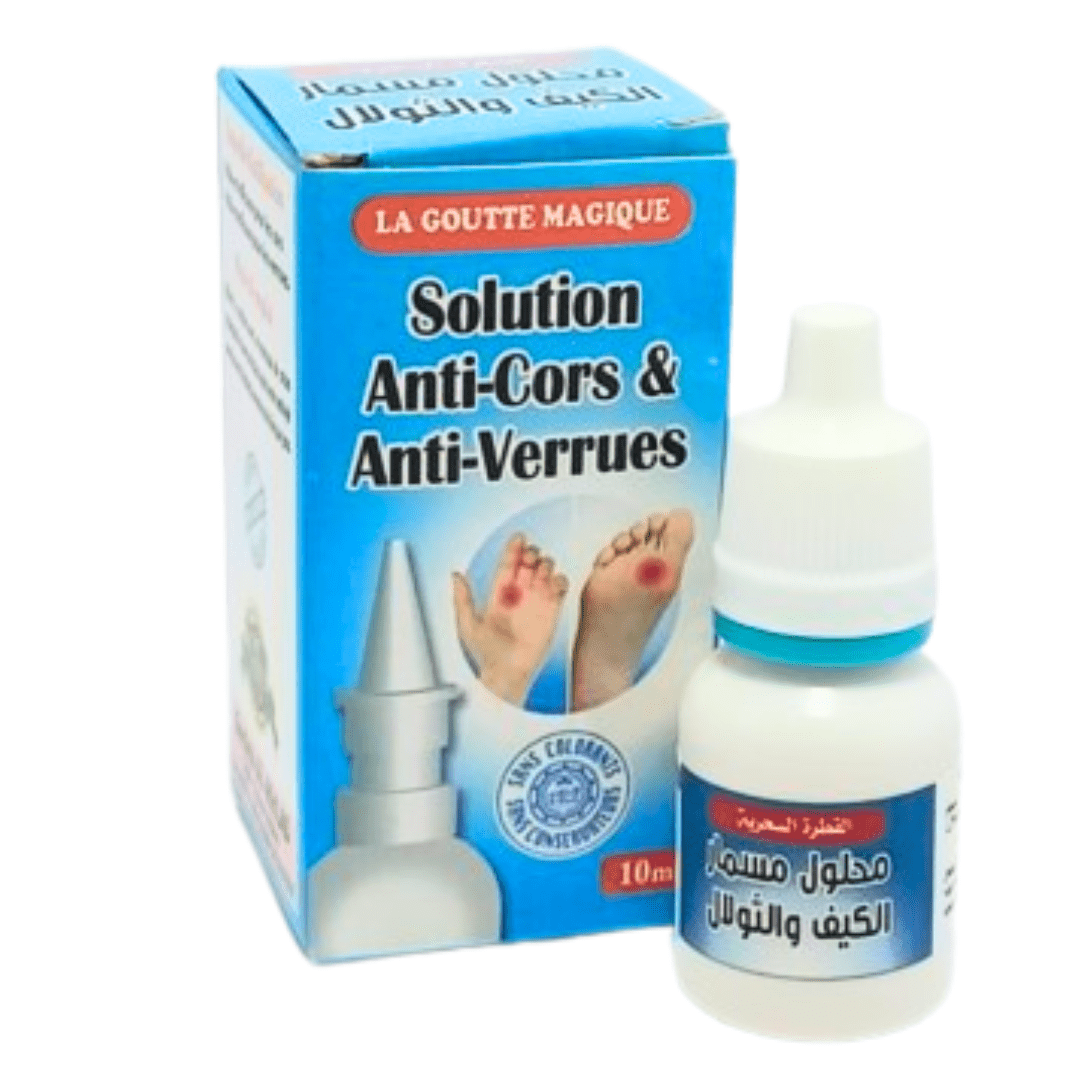 Solution Anti - Cors & Verrues 10ml – Naturelle et Efficace - nilabeautys.com