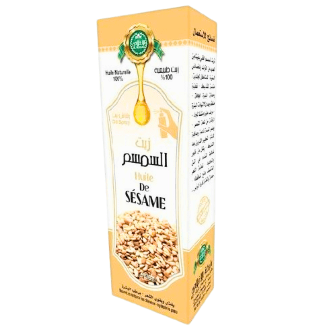 Spray Huile de Sésame 125ml - Nourrit et Protège - Pack de 6, 12-huile-ikhlass-Rostiy
