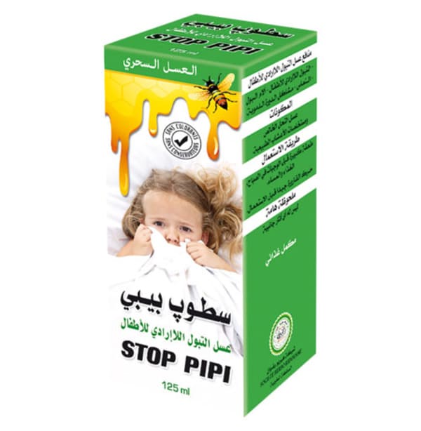 STOP PIPI Miel 125ml - Solution Naturelle Énurésie - Pack de 6, 12-soins-herboridouane-Rostiy