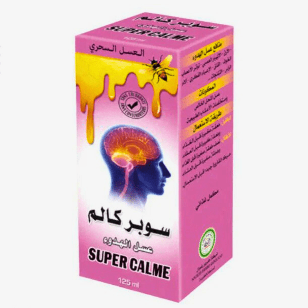 Super Calme Miel 125 ml - Packs de 6 ou 12-soins-ikhlass-Rostiy