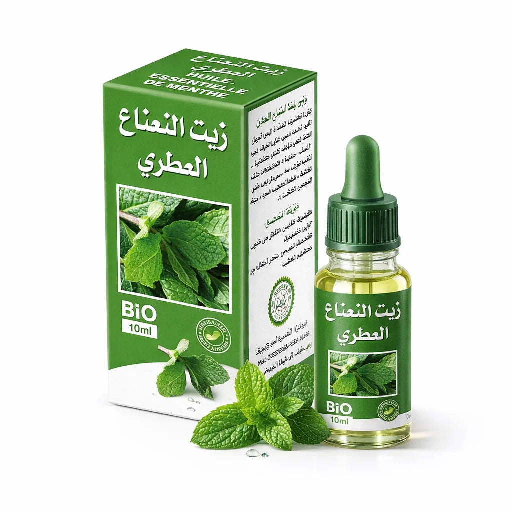 Huile essentielle de Menthe Verte 10ml | Pack de 6, 12, 24