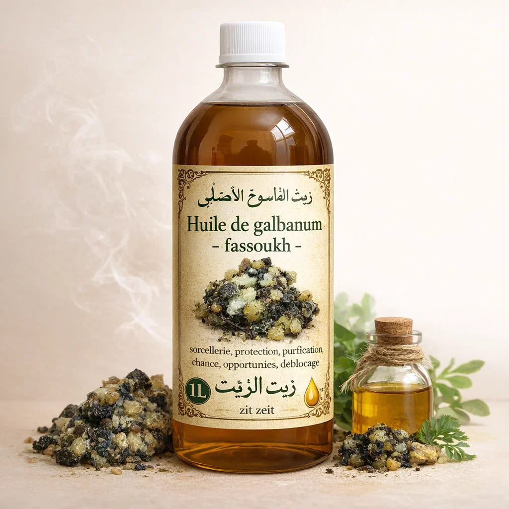Huile de Galbanum 1L | Fassoukh Blanc – Dorema Ammoniacum